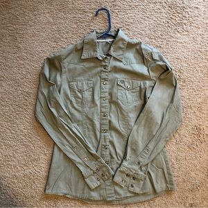 Cinch Women’s Sage Green Botton Down